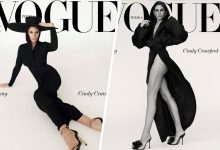 Фото - 56-летняя супермодель Синди Кроуфорд похвасталась стройными ногами на обложке Vogue